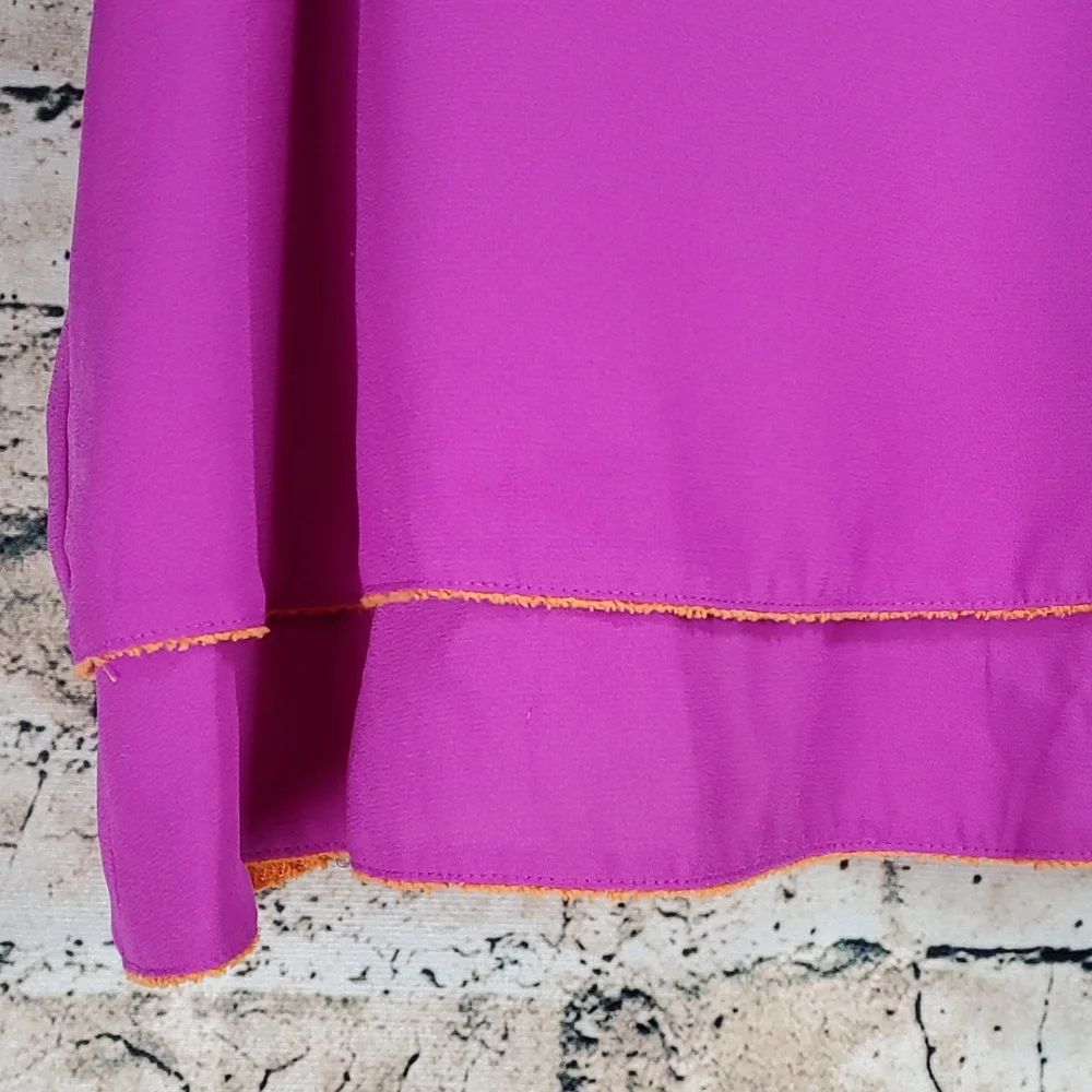 RACHEL Rachel Roy | Layered Ethereal Fairycore Purple Camisole Tank Top - Picture 6 of 10